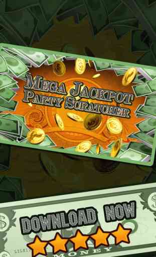 Mega Jackpot Party Scratchers - Scratch Off Tickets and Win Big 4
