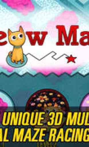 Meow Maze 3d Live Multiplayer Racing Pro 1