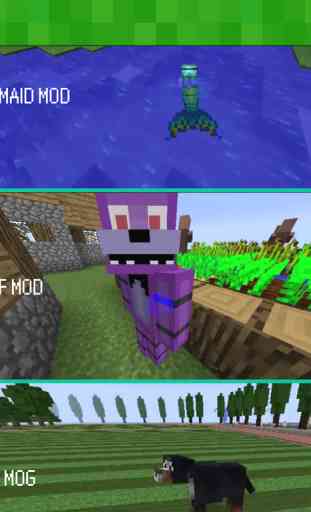 MERMAID MOD - Dog Car Mods Guide for Minecraft Pc 4