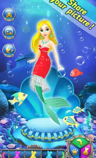 Mermaid Princess Dress Up 3D 1