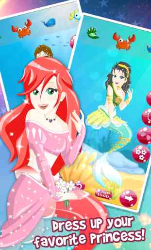 Mermaid Princess DressUp Salon Free Game For Girls 2