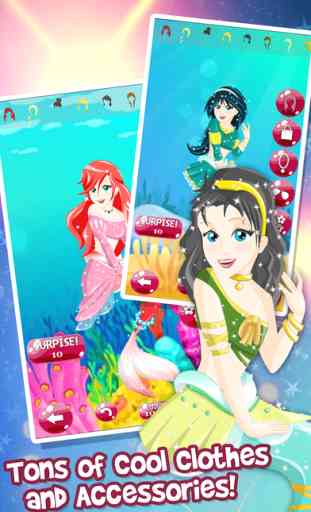 Mermaid Princess DressUp Salon Free Game For Girls 4