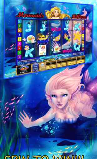 Mermaids Millions Gold Slots - Jackpot Fish Casino 3