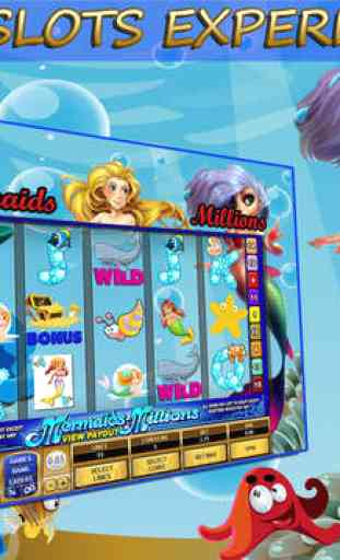 Mermaids Millions Gold Slots - Jackpot Fish Casino 4