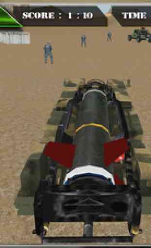 Military Missile Launcher Truck - Desert battle 3D Action Game 2