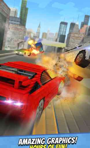 Mine Cars - Super Fast Car City Racing Games 2
