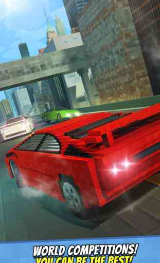 Mine Cars - Super Fast Car City Racing Games 4
