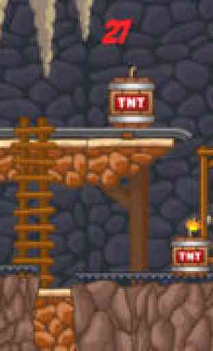 Mine Shaft Madness Game - The Gold Rush California Miner Games 1