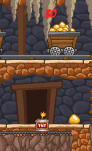 Mine Shaft Madness Game - The Gold Rush California Miner Games 2