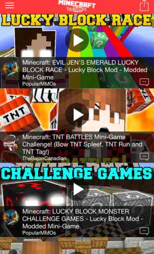 MineTube - Best Videos for Minecraft 1