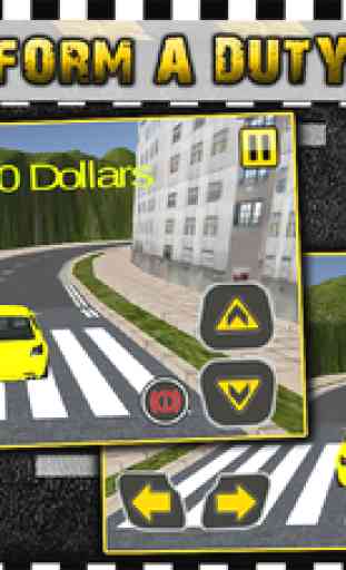 Modern Taxi Crazy Driving Simulator 3D 2