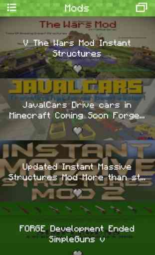 Mods for Minecraft Edition PC & Servers for Minecraft PE 1
