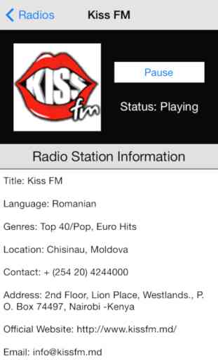 Moldova Radio Live Player (Romanian) 2