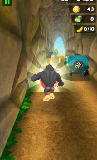 Monkey Running Simulator Games 3