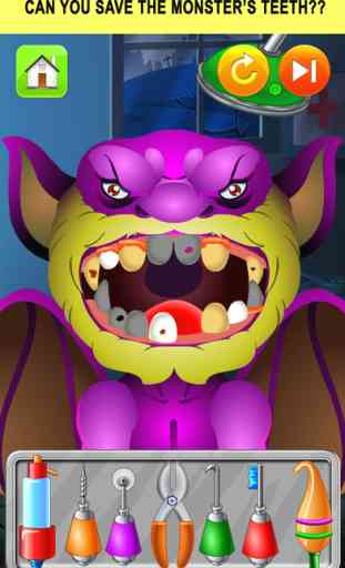 Monster Dentist Doctor Shave - Kid Games Free 2