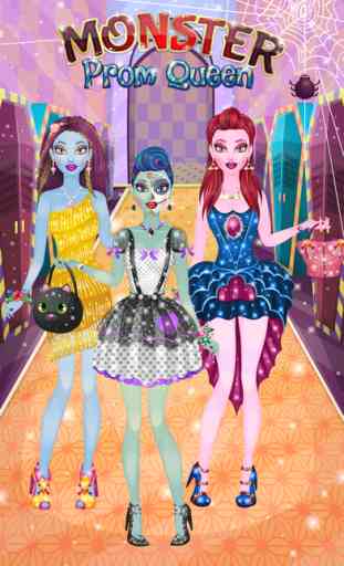 Monster Girl Prom - Kids Makeup & Dressup Makeover 1
