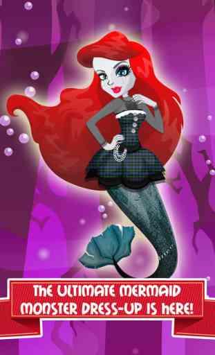 Monster Mermaid Dress-Up – Games for Girls Free 1
