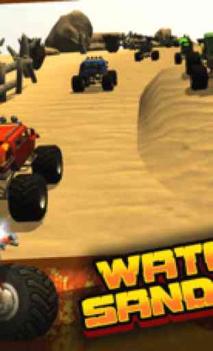 Monster Truck 3D ATV OffRoad Driving Crash Racing Sim Game 3