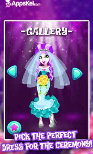 Monster Wedding Dress Up: Bride Wishes Salon Games 3