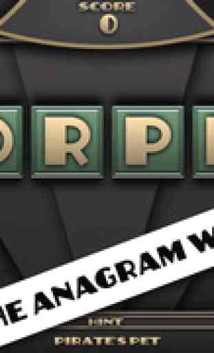 Morphos - the transforming anagram word game 1