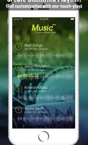 Music Pro Background Player for YouTube Video - Best YT Audio Converter and Song Playlist Editor 4