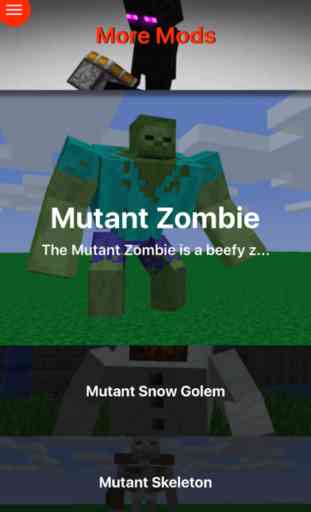 MUTANT CREATURES MODS for Minecraft PC - Best Pocket Wiki Edition & Installation Tools 4