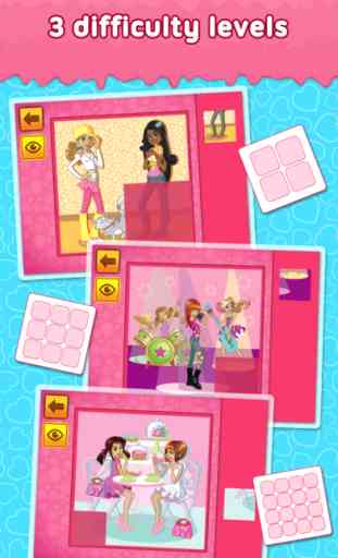 My Best Friends - puzzle game for little girls and preschool kids - Free 2