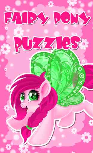 My Fairy Pony: Free Fun Kids Jigsaw Puzzle Games For My Little Girls & Toddler 1