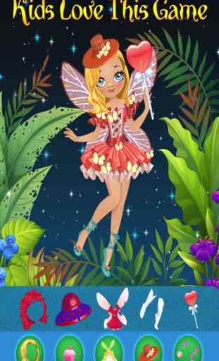 My Magic Little Secret Fairy Land BFF Dress Up Club Game - Free App 1