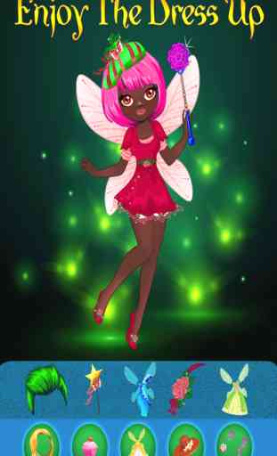 My Magic Little Secret Fairy Land BFF Dress Up Club Game - Free App 2