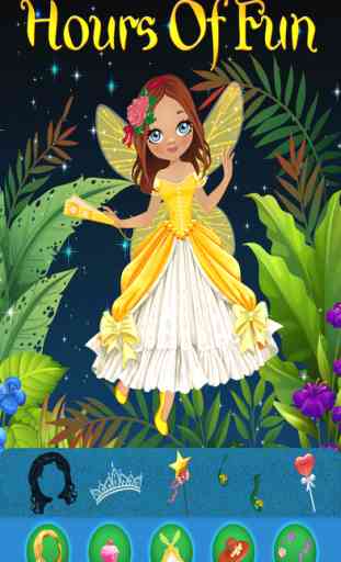 My Magic Little Secret Fairy Land BFF Dress Up Club Game - Free App 3