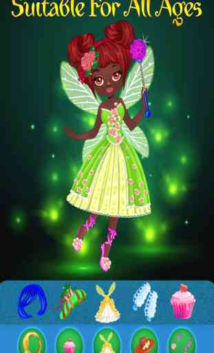 My Magic Little Secret Fairy Land BFF Dress Up Club Game - Free App 4