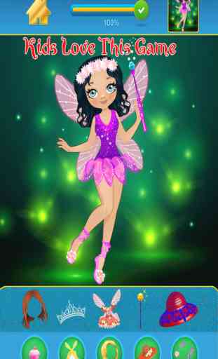 My Secret Fairy Land Copy And Draw Dressing Up Club Game - Free App 1