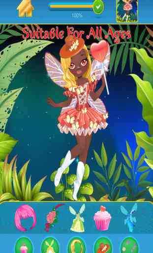 My Secret Fairy Land Copy And Draw Dressing Up Club Game - Free App 2