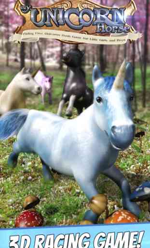 My Unicorn Horse Riding . Free Unicorns Dash Game For Little Girls and Boys 1