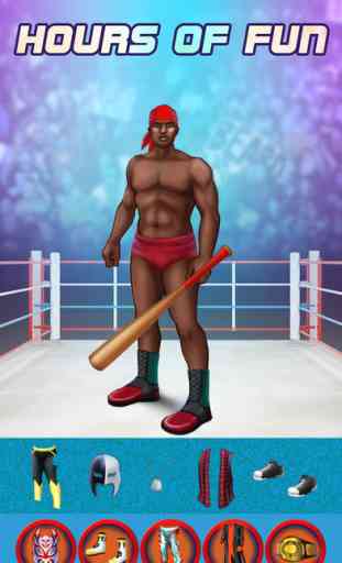 My World Champion Crazy Power Wrestlers Dress Up Club Game - Advert Free App 3