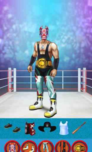 My World Champion Crazy Power Wrestlers Dress Up Club Game - Advert Free App 4