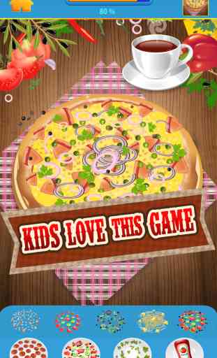 My Yummy Pizza Copy And Draw Maker Mania Game - Love To Bake For Virtual Kitchen Club - Free App 2