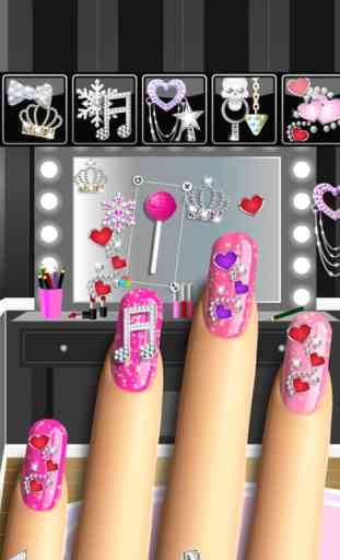 Nail Polish Pro™ Nail Art Designer Game Featuring Sparkling Holo Gel 3