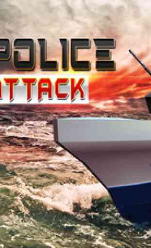 Navy Police Boat Attack – Real Army Ship Sailing and Chase Simulator Game 1