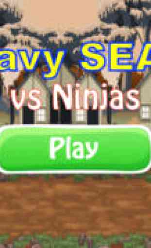 Navy SEALs vs Ninja Kiwi Throwers - A mini tactical assault shooter game 1