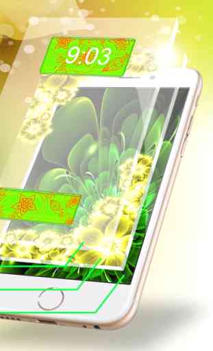 Neon Flower Wallpaper.s Collection – Glow.ing Background and Custom Lock Screen Themes 2