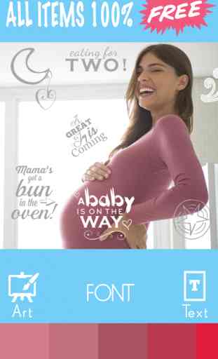 Baby Milestone Stickers Pregnancy Pic Editor Maker 1