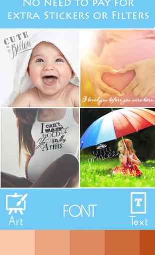 Baby Milestone Stickers Pregnancy Pic Editor Maker 3