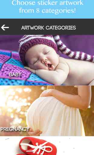 Baby Milestone Stickers Pregnancy Pic Editor Maker 4