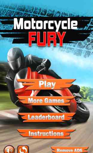 Motorcycle Fury! Race Track Highway Racing Game FREE 1