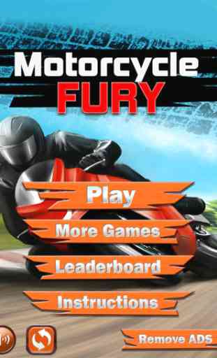 Motorcycle Fury! Race Track Highway Racing Game FREE 4