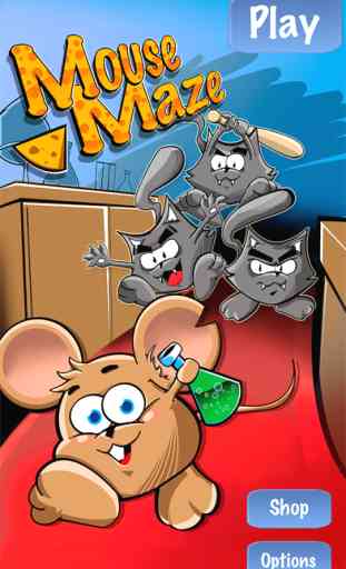 Mouse Maze Free - Top Brain Puzzle Game 1