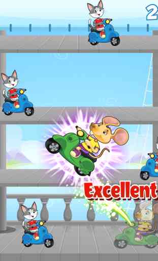 Mr Cat and Mouse Scooter Jump 3