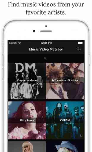 Music Video Matcher - for YouTube & Vimeo - Discover Music Videos 1